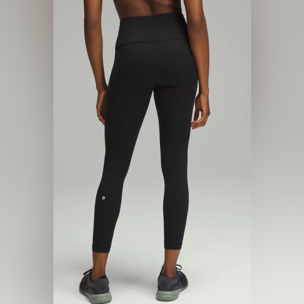 Lululemon NWT Wunder Train High-Rise Ribbed Tight 25" Size 0
